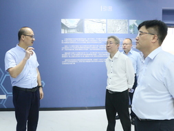 湖南开放大学领导参观湖南科技学院砖石质文物智慧化保护实验室